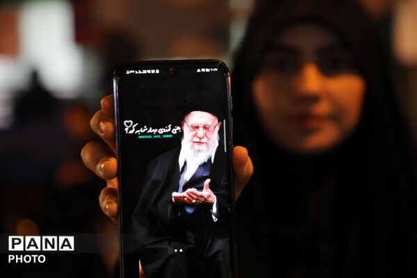  ادای احترام به ارتحال رهبر معظم انقلاب در شهرستان لنده 