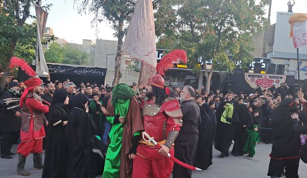برپایی مراسم خیمه سوزان عصر عاشورا به یاد خاندان پاک اباعبدالله(ع)