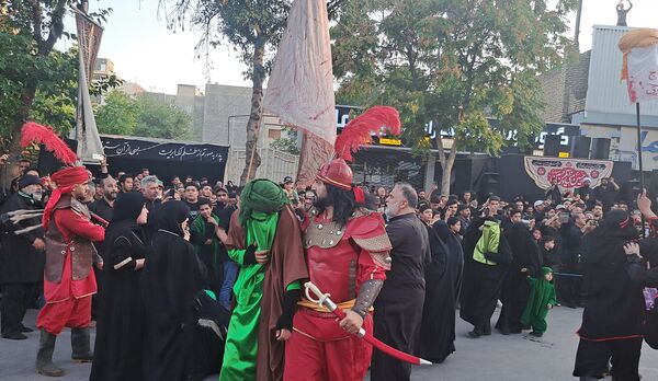 برپایی مراسم خیمه سوزان عصر عاشورا به یاد خاندان پاک اباعبدالله(ع)