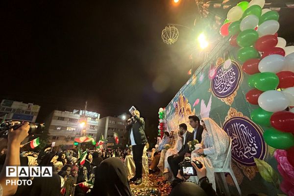 مراسم ازدواج زوج های شهرستان پردیس در سالروز ازدواج امام علی(ع) و حضرت زهرا (س)