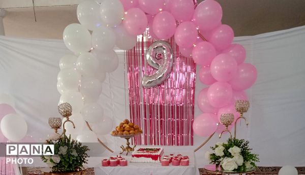 جشن تکلیف دختران در مدرسه شهیدحسین خدادادی