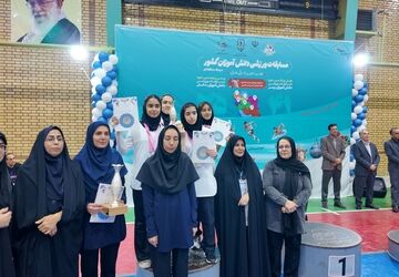 پایان موفقیت‌آمیز مسابقات ورزشی دانش‌آموزان دختر در میزبانی زنجان