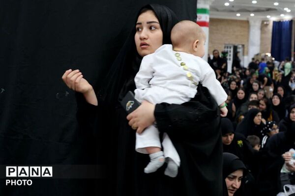 شکوه آیین جهانی شیرخوارگان حسینی در مصلی باقرشهر؛ پخش زنده از رسانه ملی