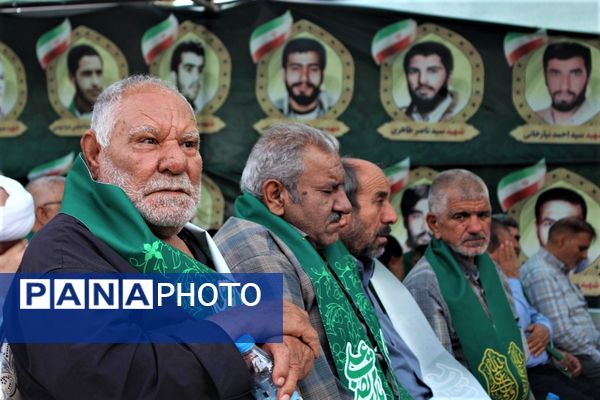 آیین سالگرد شهید آیت الله سعیدی و شهدای سادات استان قم 