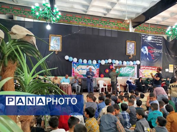 جشن بزرگداشت مقام معلم توسط دانش آموزان دبستان شهید پسندیده