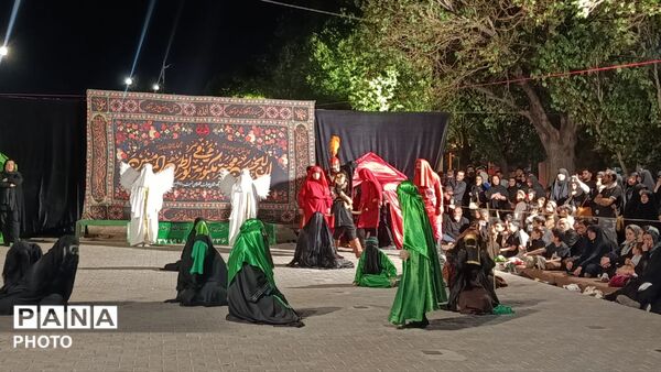 مراسم شبیه خوانی در میدان باغشمال تبریز
