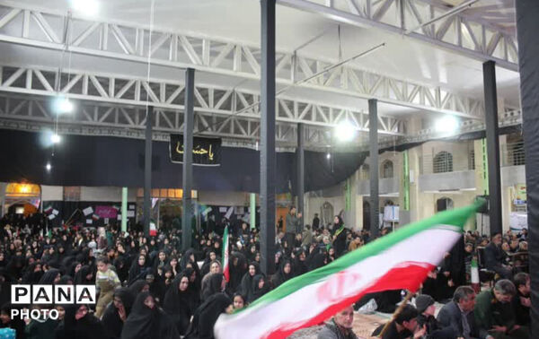 مراسم اربعین رهبر شهید انقلاب اسلامی در مسجد امام حسین (ع) خاتم