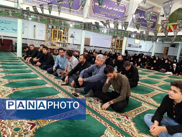 سوگواره احلی من العسل نوجوانان عاشورایی شهر آشخانه 