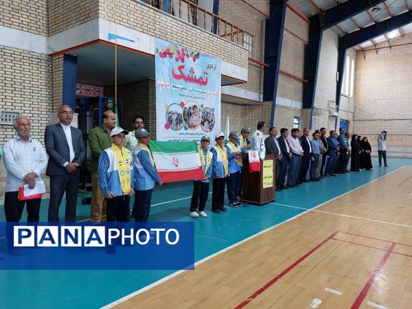 اردوی تمشک پسران شهرستان‌های جنوبی استان بوشهر در کنگان