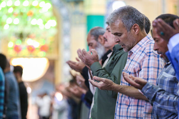 نماز عید قربان در مسجد مقدس جمکران