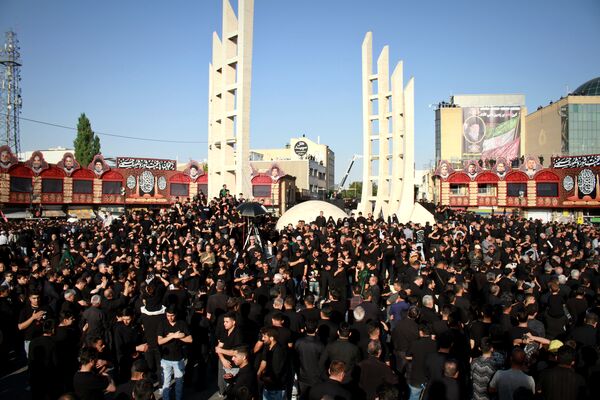 دسته عزاداری حسینیه اعظم زنجان در یوم العباس