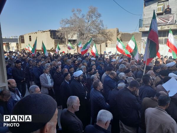 تجمع مردم جوکار در سوگ شهادت رهبر عزیز امت اسلامی
