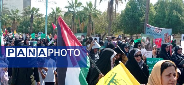 حضور پرشور مردم بندرعباس در راهپیمایی روز جهانی قدس