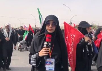 زبان حال غیرایرانی‌های حاضر در مراسم تشییع پیکر رهبر شهید