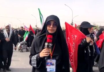 زبان حال غیرایرانی‌های حاضر در مراسم تشییع پیکر رهبر شهید