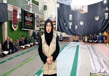 جزء‌خوانی قرآن در ماه مبارک رمضان  مسجد جامع شهر بار نیشابور 