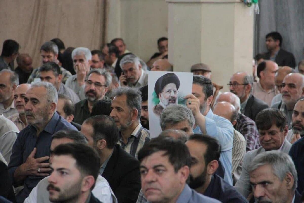 نخستین سالگرد رئیس‌جمهور شهید در مصلای کرج