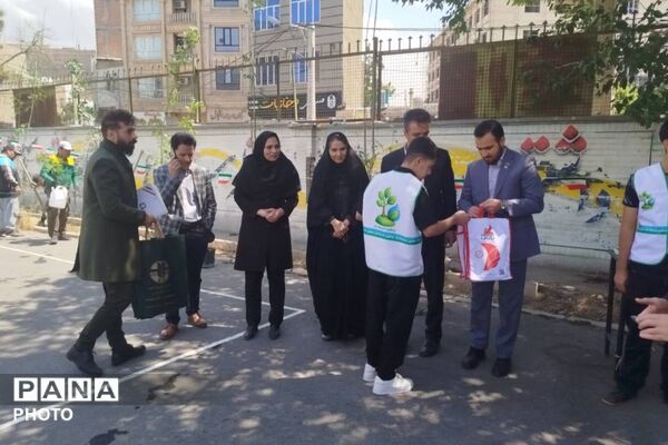 تجلی مشارکت در ترویج فرهنگ سلامت و محیط زیست  در دبیرستان پسرانه ملاصدرا