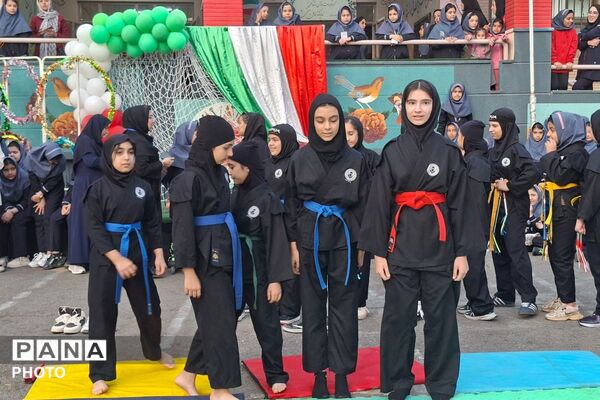 المپیاد ورزشی درون مدرسه ای در مدرسه دکتر حافظی ورامین