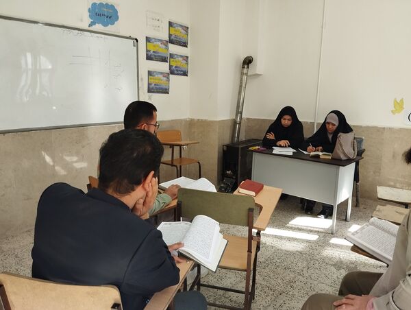برگزاری آزمون قرآن و عترت در رشته حفظ و قرائت در آشخانه