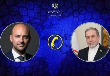 گفت‌وگوی تلفنی وزرای امور خارجه ایران و فرانسه
