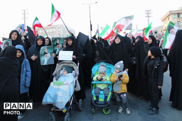 اجتماع خونخواهان و منتقمین شهادت حضرت آیت الله الامام شهید سید علی خامنه ای در پردیس
