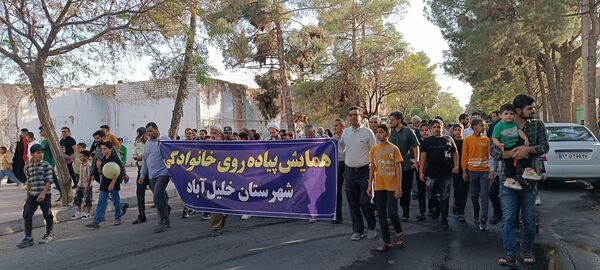 همایش بزرگ پیاده‌روی هفته دفاع مقدس در خلیل‌آباد
