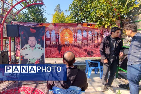 سومین سالگرد شهید علی‌اکبر رنجبر در گلزار شهدای شیراز