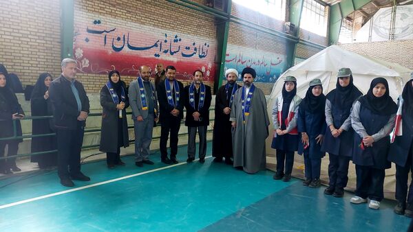 اجرای مانور همایش یاوران انقلاب در منطقه پردیس 