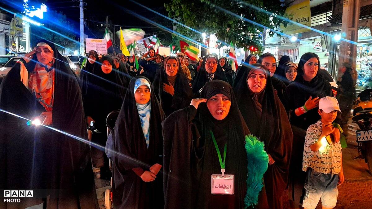  پویش «دختران جان‌فدا» با حضور جمعی از دانش‌آموزان و نوجوانان دختر کرجی