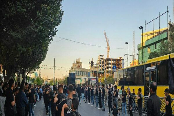 راهپیمایی جاماندگان اربعین حسینی در مشهد