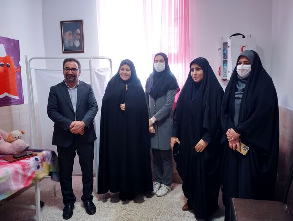 افتتاح اتاق بهداشت در دبستان دخترانه مالک‌ اشتر شهرستان ملارد