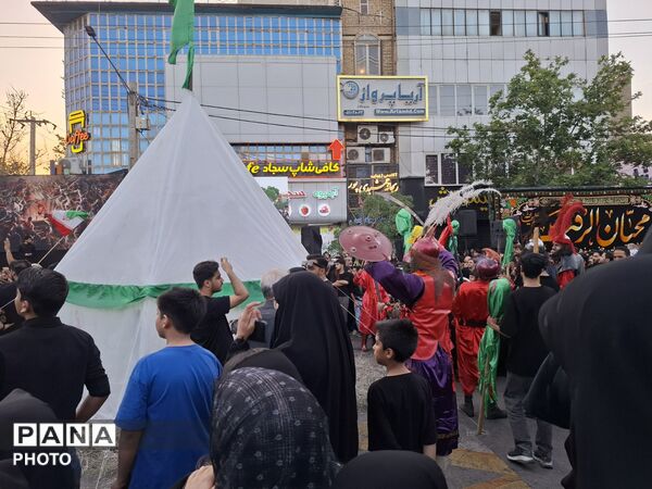 مراسم خیمه‌ سوزان در هاشمیه