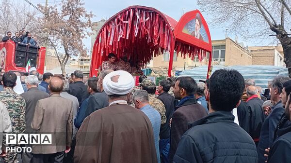 تشیع پیکر دو شهید فارسانی در شهرکرد