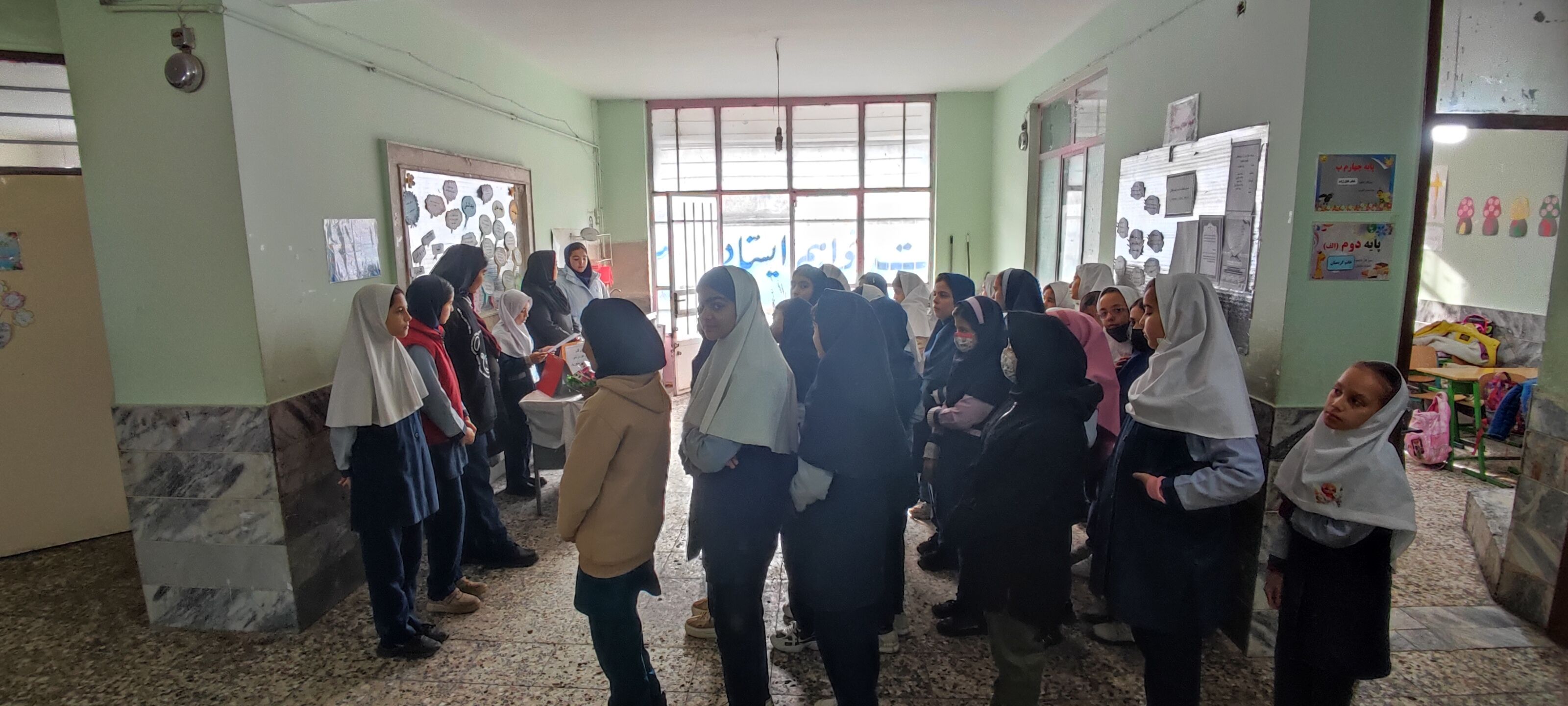 آغاز توزیع شیر در مدرسه شهید خاقانی شهرستان شیروان