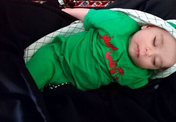 همایش شیرخوارگان حسینی در روستای رفن
