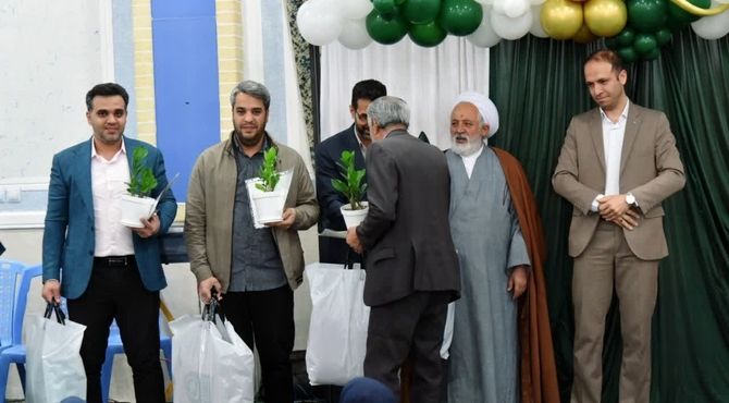 برگزاری جشن اعیاد شعبانیه در دبستان دخترانه حاج غلامرضا زارعشاهی میبد