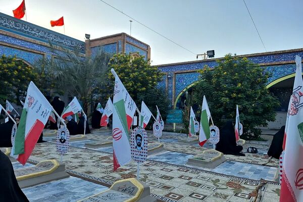 حضور دانش‌آموزان بسیجی ناحیه 2 شهرری در اردوی راهیان نور 