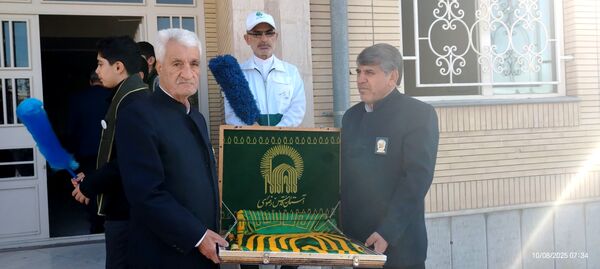 مراسم صلوات خاصه امام رضا (ع) در دبیرستان شهید بهشتی 