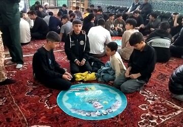 عملیات تربیتی میقات صالحین به میزبانی شبکه تربیتی بسیج سپاه اهر