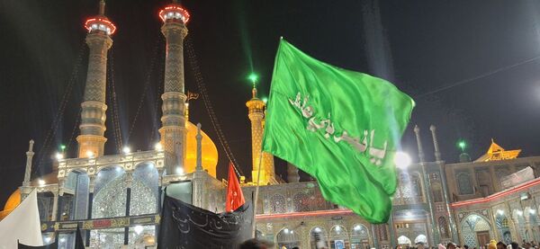 شام غریبان حضرت فاطمه زهرا(س) در حرم حضرت معصومه (س)