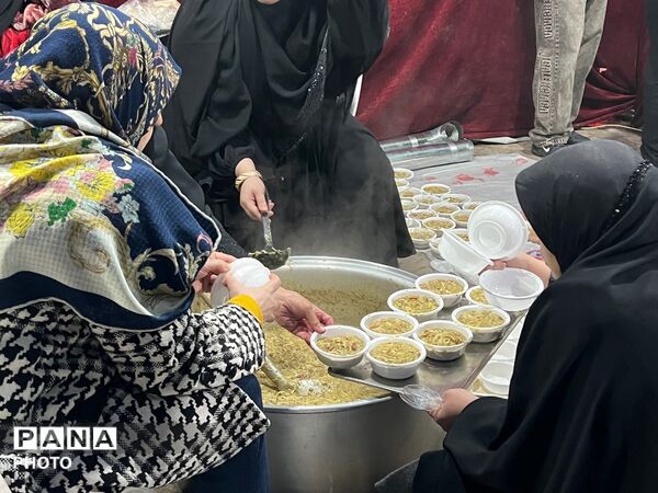 برپایی ایستگاه صلواتی در عظیمیه کرج