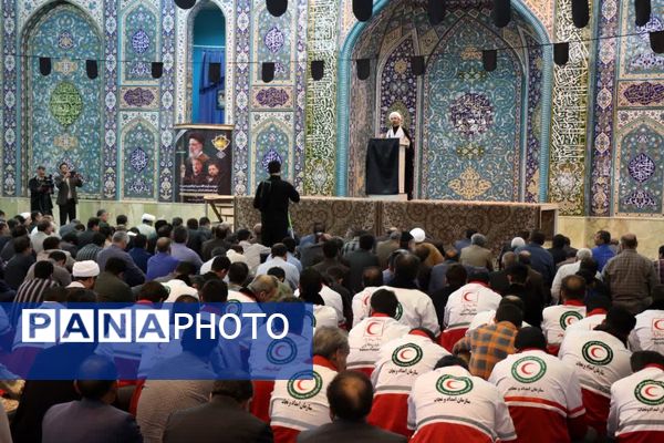 برگزاری مراسم گرامیداشت رئیس جمهور فقید و هیات همراه در شهرستان ایلام