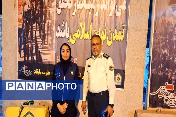  حضور جاماندگان حسینی در مرزهای خوزستان