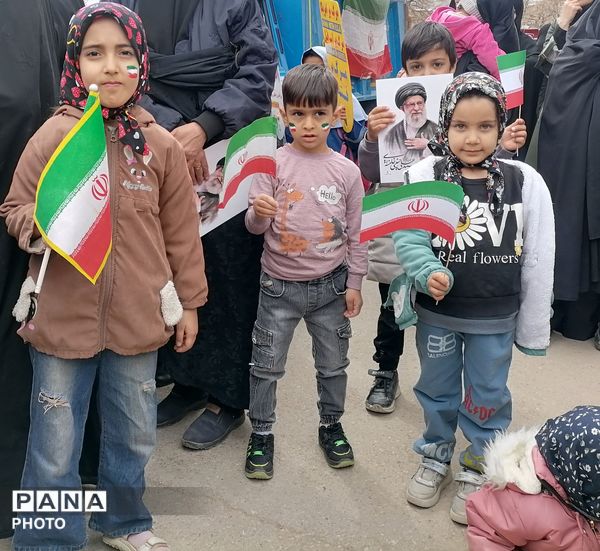 راهپیمایی روز جهانی قدس در شهر بار نیشابور