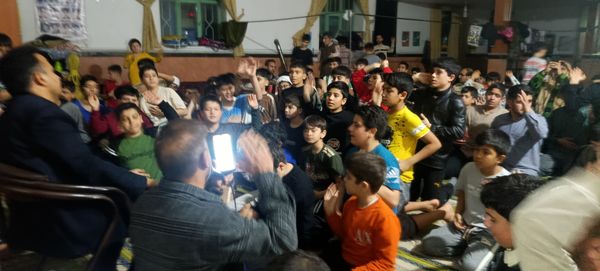 روز دوم اعتکاف پسران آشخانه 