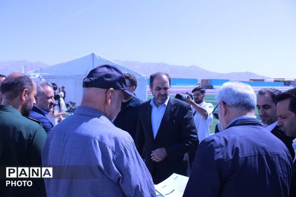 آیین کلنگ‌زنی آزادراه «حرم تا حرم» در زبرخان