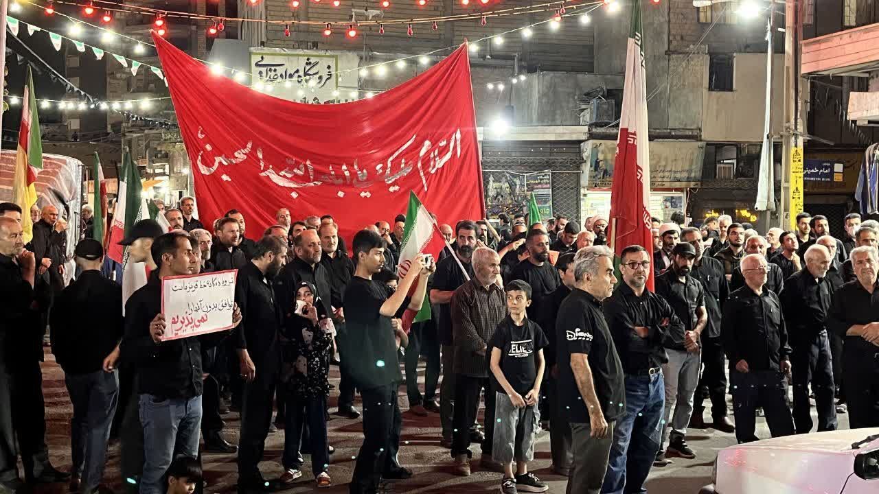 مراسم عزاداری اباعبدالله الحسین  در تجمعات شبانه 