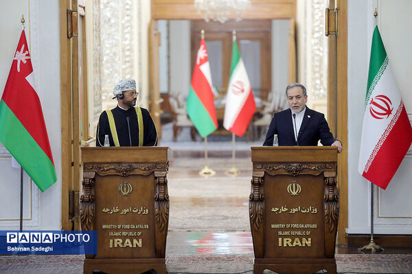 دیدار وزیر خارجه عمان با وزیر خارجه ایران