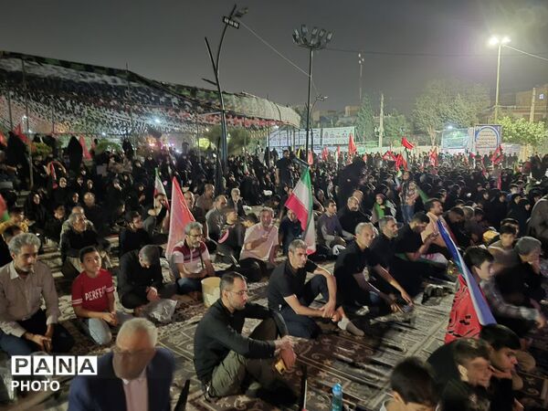 اجتماع پر شور عاشقان اهل بیت 